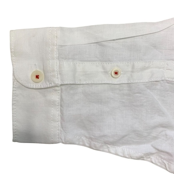 Tommy Bahama New With Tags Men's Star Spangled Bahama Flag Print Linen Shirt - Picture 6 of 12